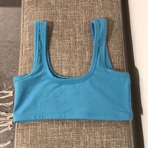 Arq Wide Strap Bra in Sky